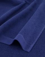 Rhomtuft - Handtücher Baronesse - Farbe: kobalt - 84 - Seiflappen 30x30 cm