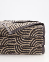 Cawö Handtücher Maison Bögen 6268 - Farbe: basalt - 37