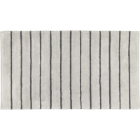 Cawö Home Badteppiche Balance Streifen 1008 - Farbe: platin - 77 - 60x60 cm