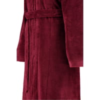 Vossen Bademantel Damen Palermo - Farbe: burgundy - 016 (141571) XL