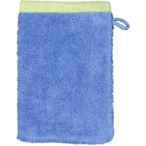 Cawö Handtücher Lifestyle Splash 7071 - Farbe: capri/pistazie - 14 - Waschhandschuh 16x22 cm