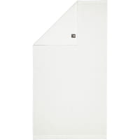 Rhomtuft - Handtücher Baronesse - Farbe: weiß - 01 - Seiflappen 30x30 cm