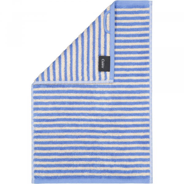 Cawö Handtücher Lines Ringel 6255 - Farbe: capri - 13 - Gästetuch 30x50 cm