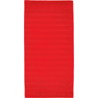 Cawö - Noblesse Uni 1001 - Farbe: 203 - rot - Waschhandschuh 16x22 cm