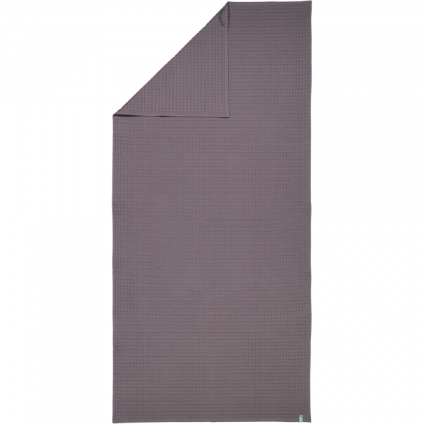 Möve - Waffelpiquée - Farbe: graphite - 842 (1-0605/8762) - Duschtuch 70x140 cm