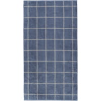 Cawö - Luxury Home Two-Tone Grafik 604 - Farbe: nachtblau - 10 Handtuch 50x100 cm