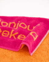 Cawö Gästetücher Postcard Towels Edition 100 - Farbe: bonjour weekend - 05 - 30x50 cm