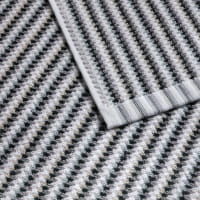 Möve Handtücher Bliss Bunt - Farbe: silver/black - 081