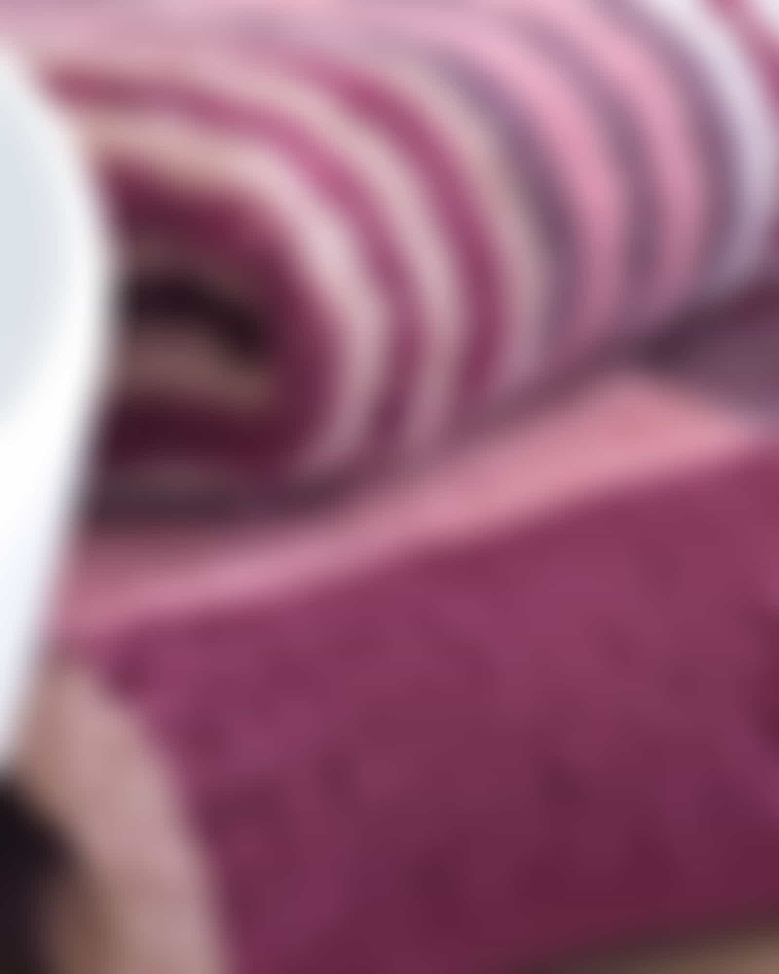 Cawö Handtücher Delight Streifen 6218 - Farbe: blush - 22 - Seiflappen 30x30 cm Detailbild 3