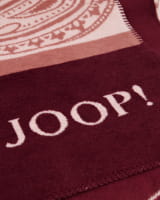 JOOP! Wohndecken Paisley Stripes - Farbe: Rouge - 150x200 cm