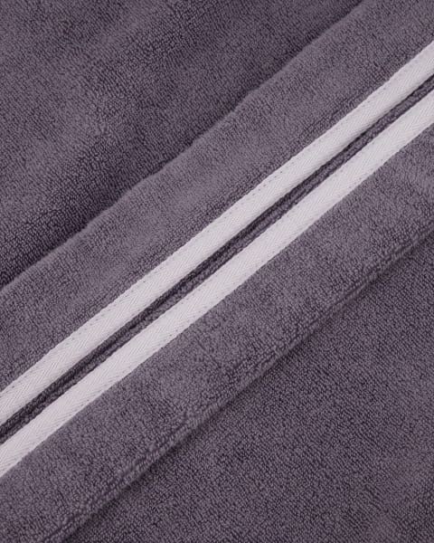 Villeroy & Boch Herren Bademantel Kapuze 2523 - Farbe: shadow-grey - 77 - XL