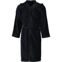 Vossen Bademäntel unisex Kapuze Texas - Farbe: schwarz - 7900