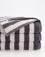JOOP! Handtücher Split Stripes 1713 - Farbe: Stein - 77