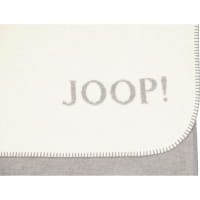 JOOP! Wohndecke Melange-Doubleface - Größe: 150x200 cm - Farbe: Natur-Silber