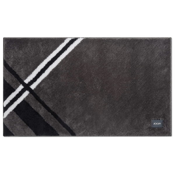 JOOP Badteppich Checks 288 - Farbe: Anthrazit - 069 70x120 cm