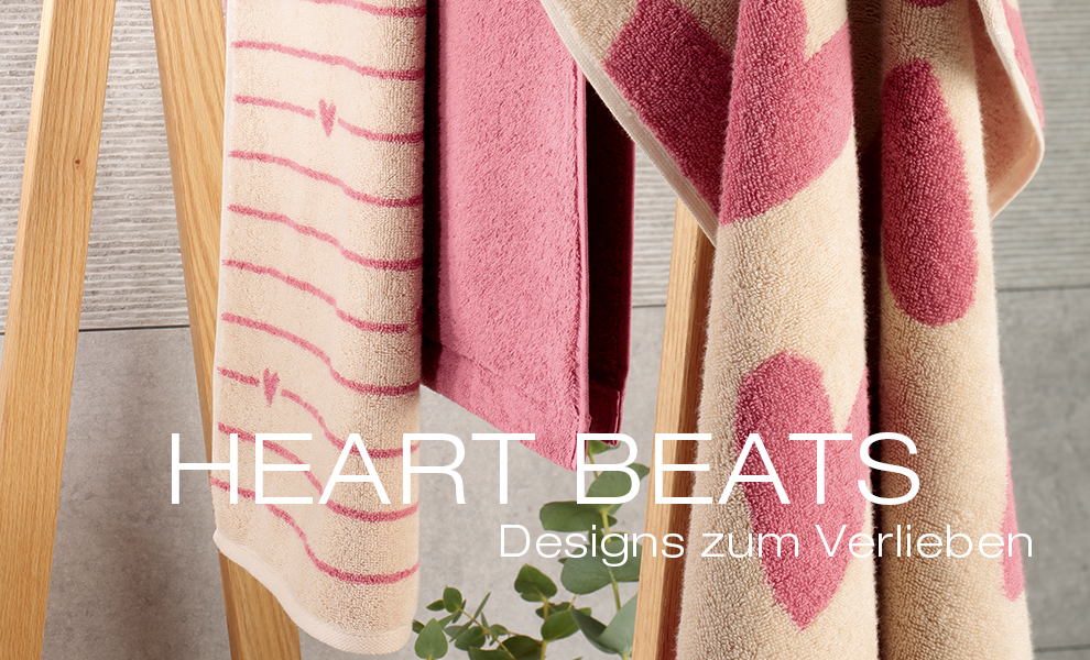Cawö Handtücher Heart Beats