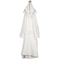 Cawö Home - Herren Bademantel Kapuze 801 - Farbe: weiß - 67 M