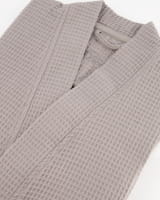 Vossen Bademäntel unisex Kurzmantel Rom - Farbe: pepplestone - 7470 - XXL