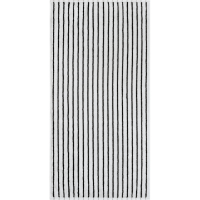 Cawö Handtücher Black&White Streifen 6278 - Farbe: schwarz/weiß - 96 Cawö Handtücher Black&White Streifen 6278 - Farbe: schwarz/weiß - 96