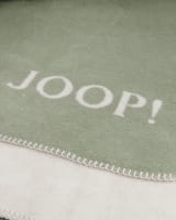JOOP! Wohndecke Uni-Doubleface - Größe: 150x200 cm - Farbe: Jade-Silber