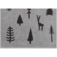 Cawö Handtücher WINTER EDITION Tannen 6273 - Farbe: platin/basalt - 70 Cawö Handtücher WINTER EDITION Tannen 6273 - Farbe: platin/basalt - 70