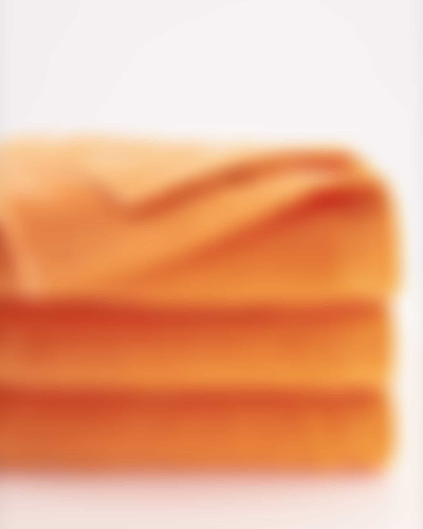 Cawö Handtücher Life Style Uni 7007 - Farbe: mandarine - 316 - Handtuch 50x100 cm Detailbild 2