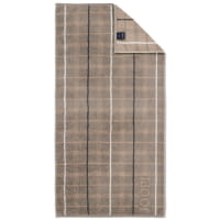 JOOP! Handtücher Contour Checked 1715 - Farbe: Taupe - 73