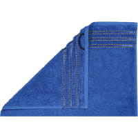 Vossen Handtücher Cult de Luxe - Farbe: deep blue - 4690 - Seiflappen 30x30 cm