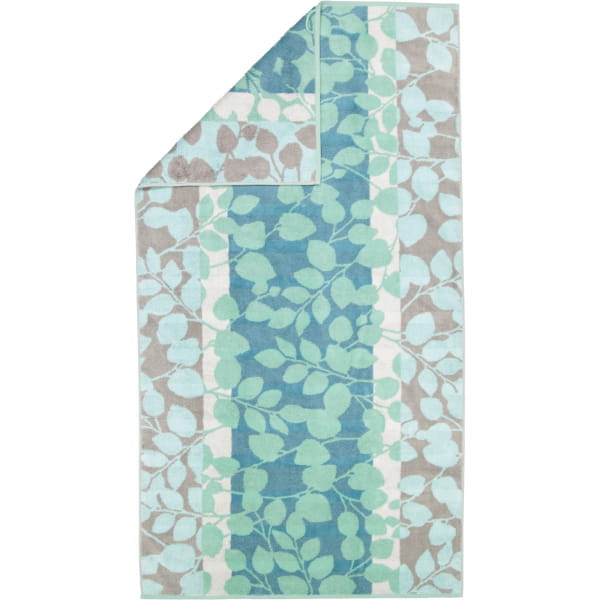 Cawö Handtücher Noblesse Harmony Floral 1086 - Farbe: jade - 47 - Duschtuch 80x160 cm