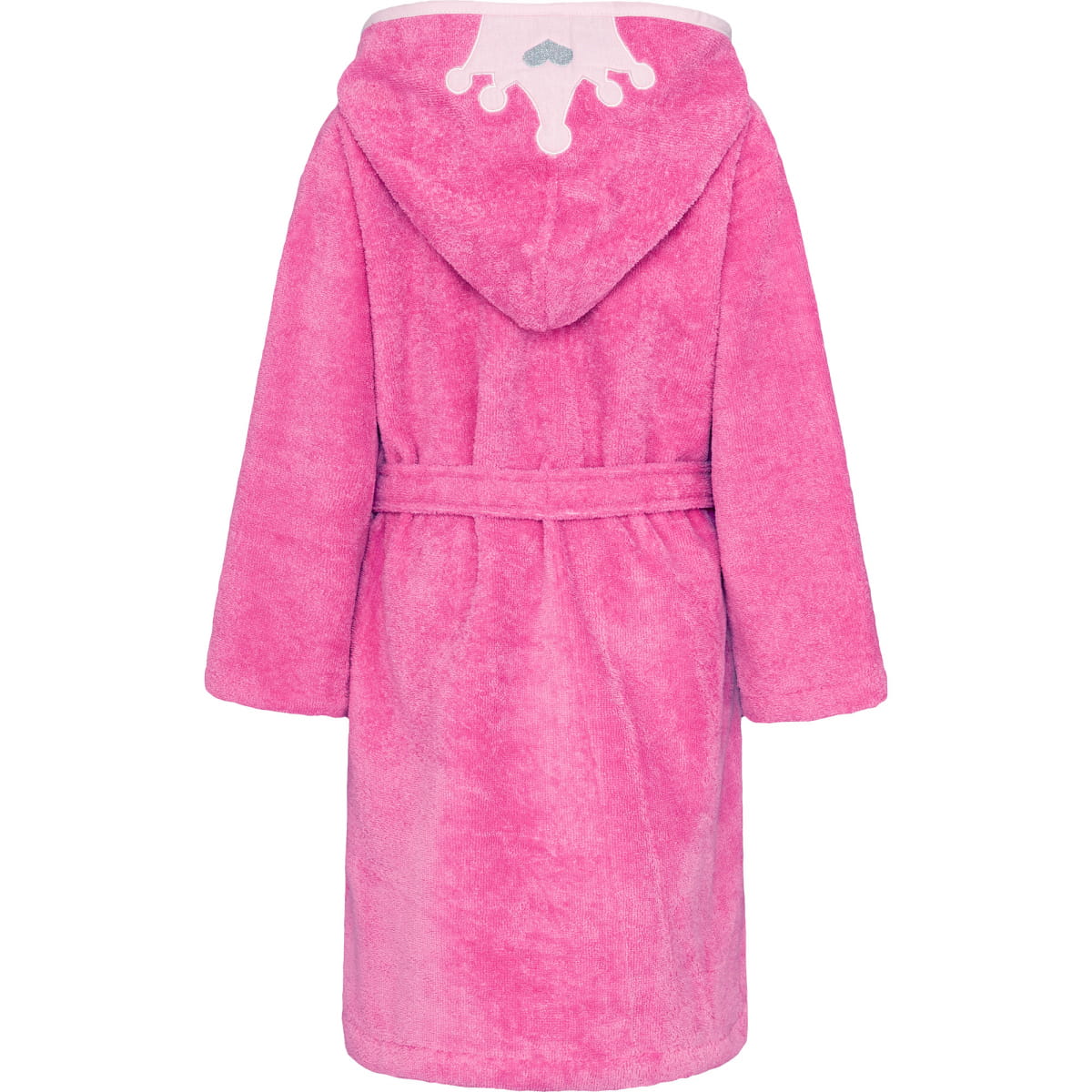 Sanetta Mädchen Bademantel - Pink Leoparden Design Aus Baumwoll-Mix