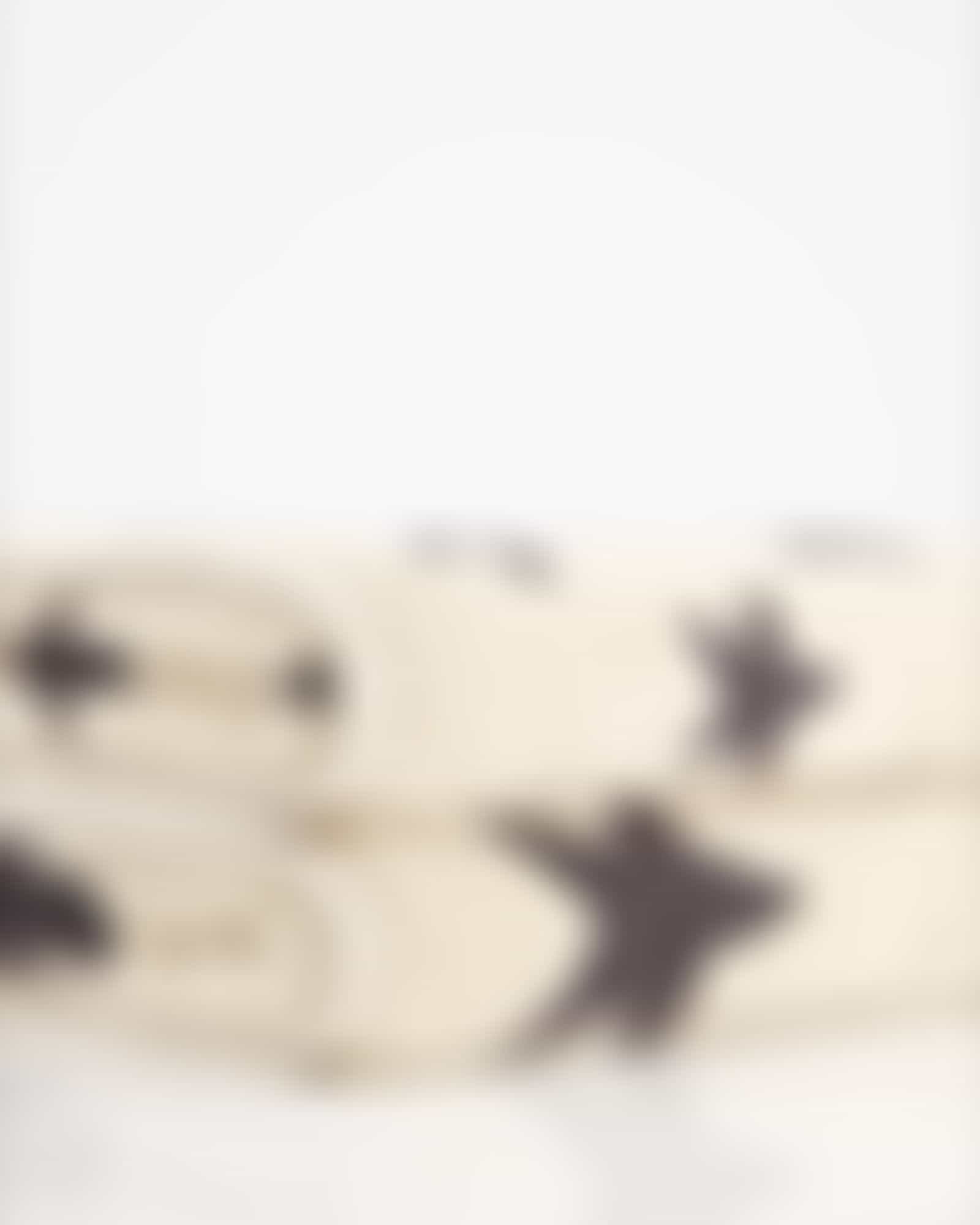 Cawö Handtücher NEW STARS Sterne klein 6261 - Farbe: beige/basalt - 37 - Duschtuch 70x140 cm