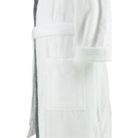 Egeria Bademantel Kimono Black&amp;White - Farbe: white - 001 (011026)