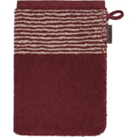 Cawö Handtücher Luxury Home Two-Tone 590 - Farbe: bordeaux - 23 - Seiflappen 30x30 cm