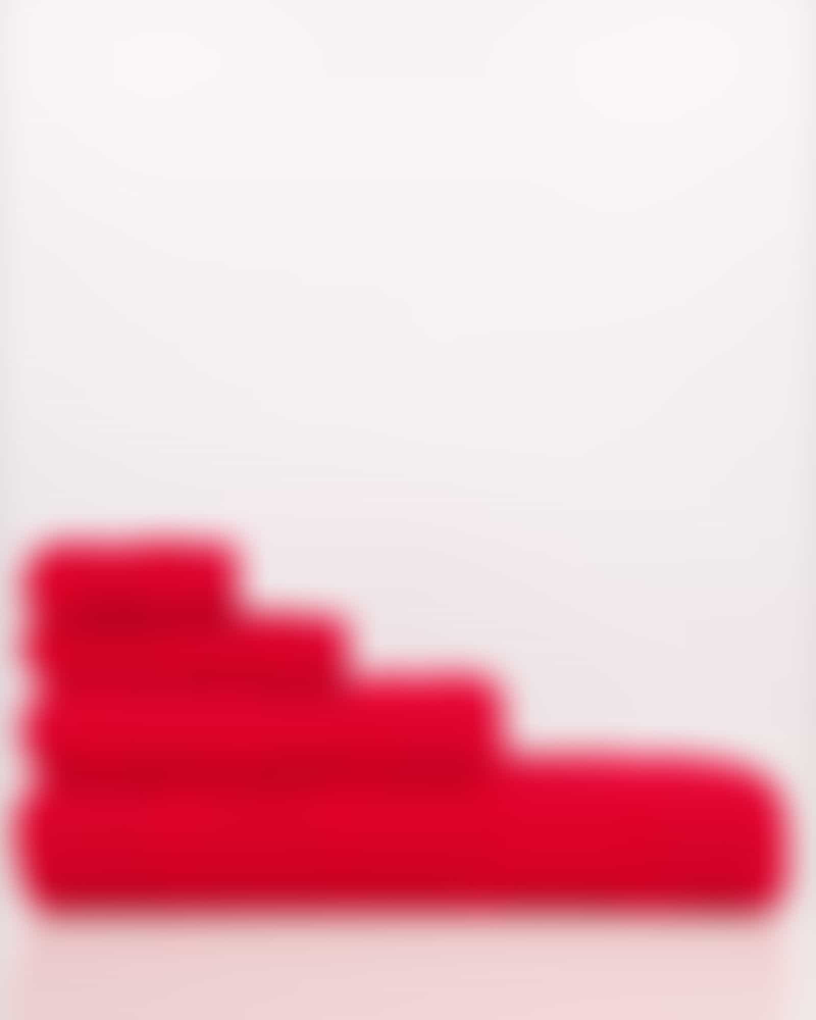 Cawö - Noblesse Uni 1001 - Farbe: 203 - rot - Handtuch 50x100 cm