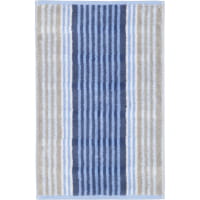 Cawö Handtücher Noblesse Harmony Streifen 1085 - Farbe: sky - 17 - Waschhandschuh 16x22 cm