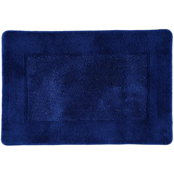 Rhomtuft RHOMY - Badteppich Versailles 255 - Farbe: royalblau/lurex - 408 - 60x90 cm