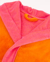 Vossen Bademäntel unisex Kapuze Poppy - Farbe: electric orange/prim rose - 0033