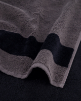 Villeroy &amp; Boch Handtücher Luxury Double 2560 - Farbe: graphite - 79 - Gästetuch 30x50 cm