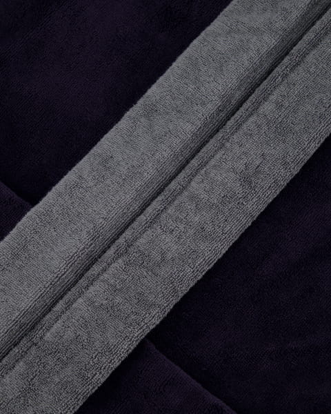 Vossen Bademantel unisex Poppy - Farbe: anthrazit - 013 (161914) - XL