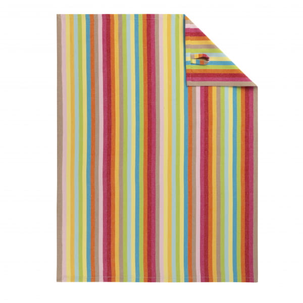 Cawö Home Geschirrtücher Cuisine Lifestyle Streifen 7008 - Farbe: multicolor - 25 - 50x70 cm