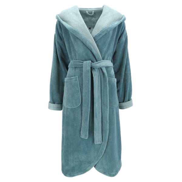 Vossen Bademäntel Damen Kapuze Balance Carmen - Farbe: cosmos/shell - 0004