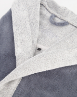 Vossen Bademantel unisex Poppy - Farbe: flanell - 012 (161913) - XL