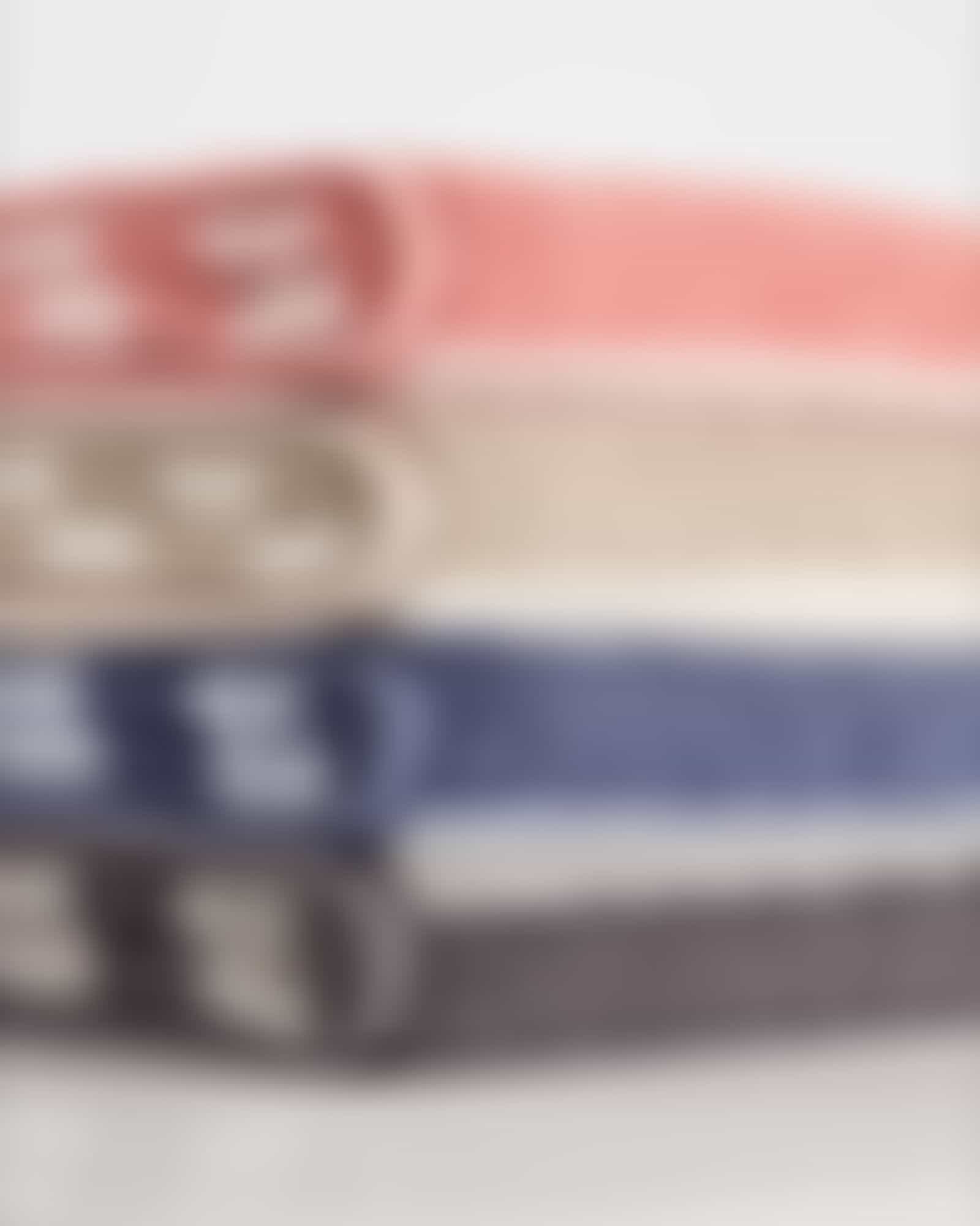 Cawö Handtücher Reverse Wendestreifen 6200 - Farbe: anthrazit - 77 - Waschhandschuh 16x22 cm