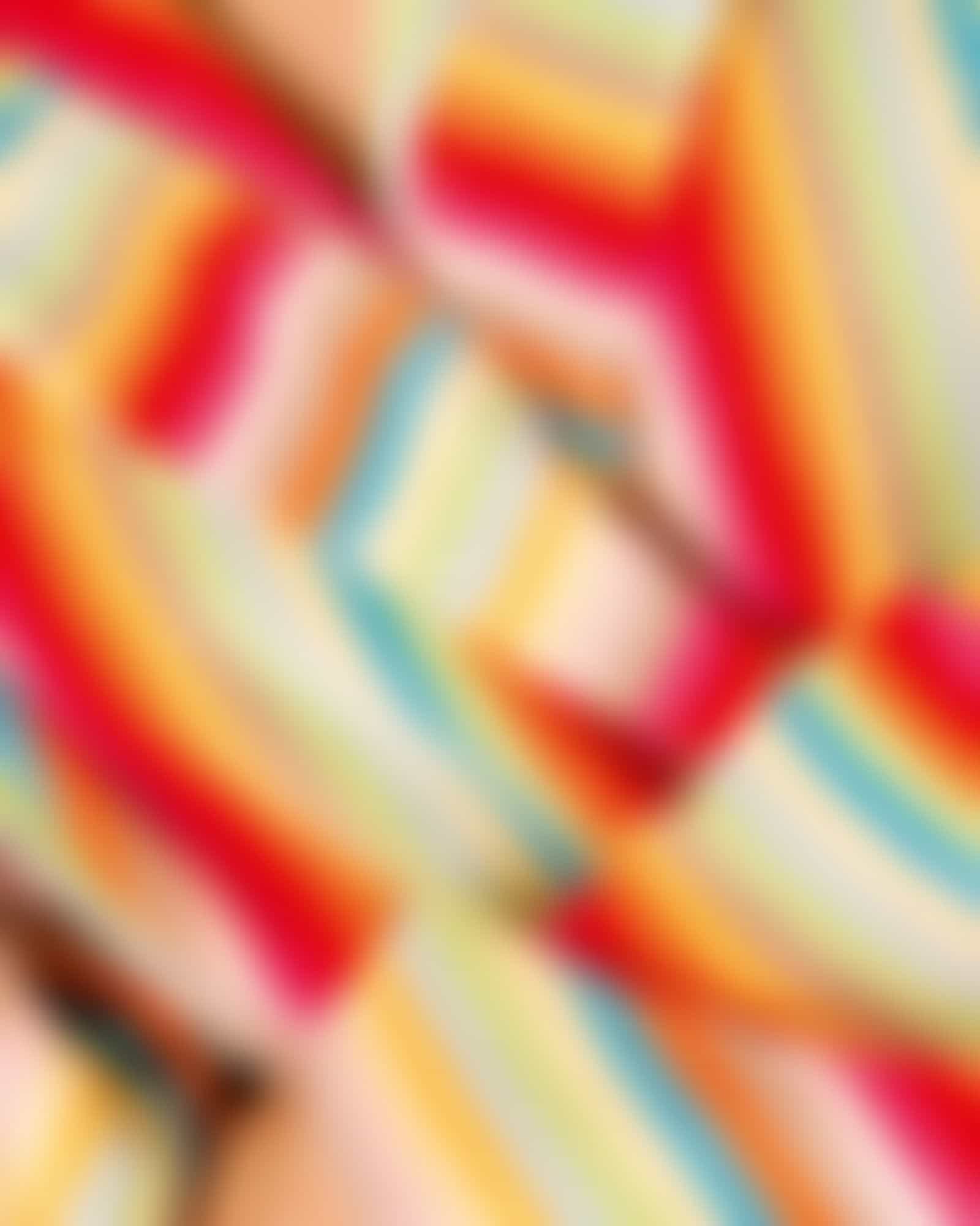 Cawö - Damen Bademantel Life Style - Kurzmantel mit Kapuze 7082 - Farbe: multicolor - 25 - S Detailbild 2