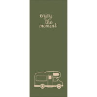 Cawö Saunatücher Postcard Towels TRAVEL Camper 6286 - Farbe: field - 43 - Saunatuch 70x180 cm