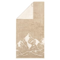 Cawö Handtücher Alpenchic Edition Berge 6269 - Farbe: natur - 33