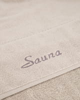 frottana Saunatücher Pearl - Farbe: cashmere - 713 - 80x200 cm