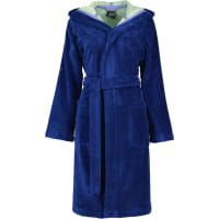 Cawö Home Bademäntel Damen Kapuze Kapuze 845 - Farbe: blau-grün - 14