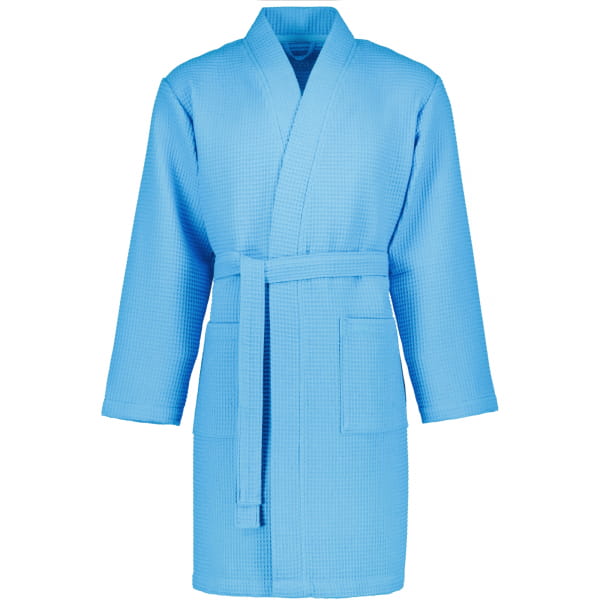 Vossen Bademäntel unisex Kurzmantel Rom - Farbe: turquoise - 5570 - L günstig online kaufen