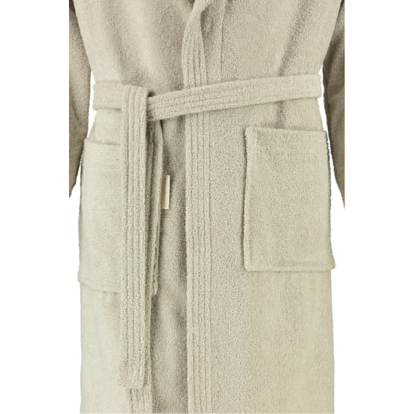 Rhomtuft - Bademantel Sir & Lady - Unisex - Farbe: stone - 320 - S